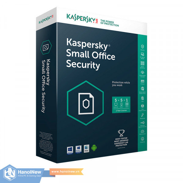 Phần Mềm Kaspersky Small Office Security 10 PC