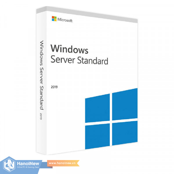 Phần Mềm Microsoft Windows Server Std 2019 64-bit English 1PK DSP OEI DVD 16 Core
