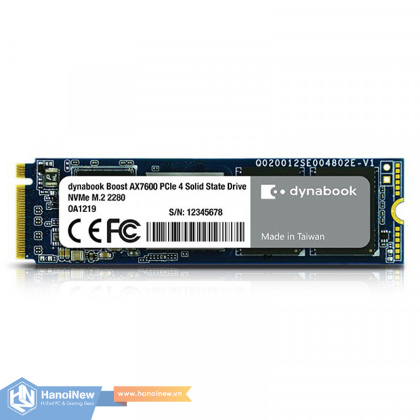 SSD Dynabook AX7600 4TB M.2 NVMe PCIe Gen 4 x4