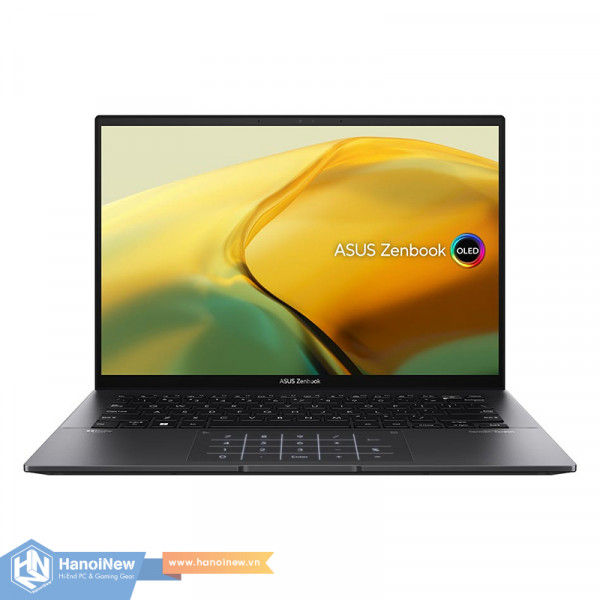Laptop ASUS Zenbook 14 OLED UM3402YA-KM405W (AMD Ryzen 5-7530U | 16GB | 512GB | AMD Radeon | 14 inch OLED WQXGA+ | Win 11)