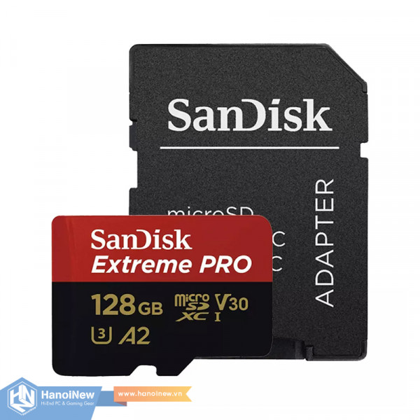 Thẻ Nhớ MicroSDXC SanDisk Extreme Pro 128GB