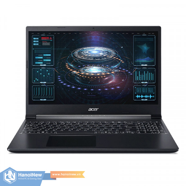 Laptop Acer Aspire 7 A715-76G-73FM NH.QMYSV.004 (Intel Core i7-12650H | 8GBx2 | 512GB | NVIDIA GeForce RTX 2050 | 15.6 inch FHD | Win 11)