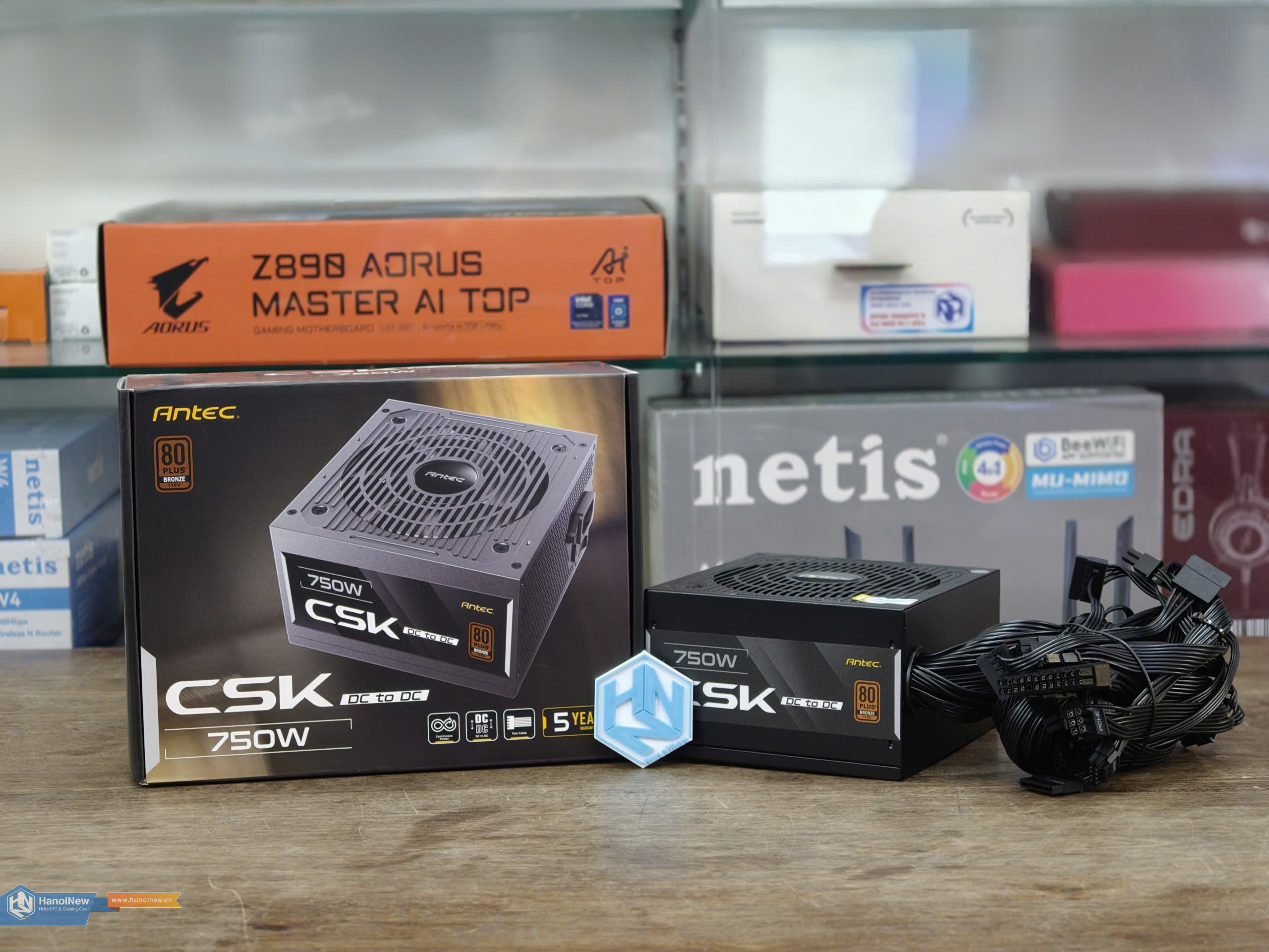 Nguồn Antec CUPRUM STRIKE CSK 750W 80 Plus Bronze: Lựa Chọn Cân Bằng Giữa Hiệu Năng Và Chi Phí