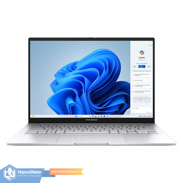 Laptop ASUS Zenbook 14 OLED UX3405MA-PP588W (Intel Core Ultra 5 | 16GB | 512GB | Intel Arc | 14 inch 3K | Win 11)