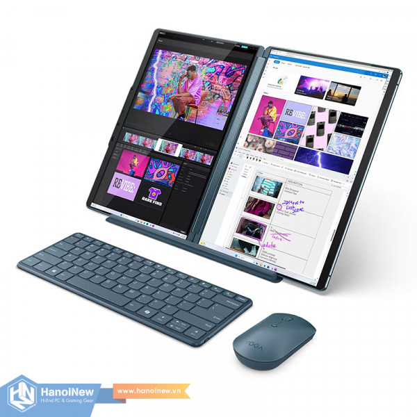 Laptop Lenovo Yoga Book 9 13IMU9 83FF001SVN (Intel Core Ultra 7 155U | 32GB | 1TB | Intel Arc | 13.3 inch 2.8K OLED| Cảm ứng | Win 11)