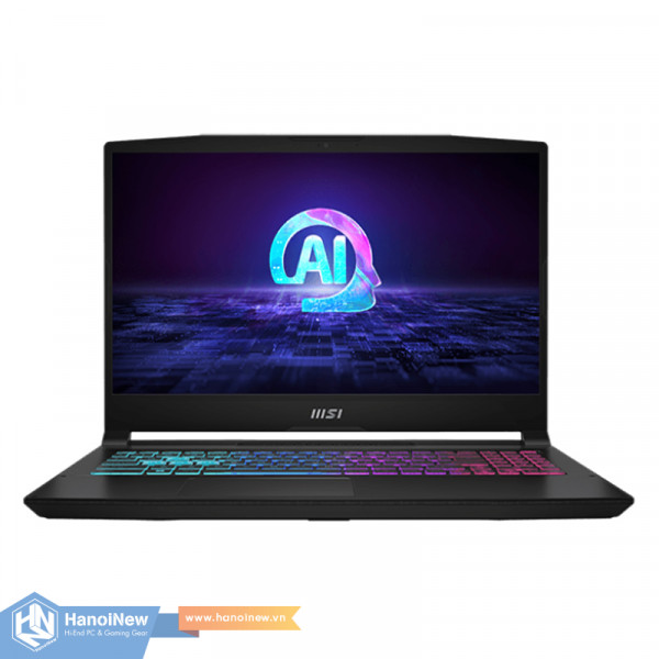 Laptop MSI Katana A15 AI B8VE 402VN (AMD Ryzen 7 8845HS | 16GB | 512GB | RTX 4050 GDDR6 6GB | 15.6 inch FHD | Win 11)