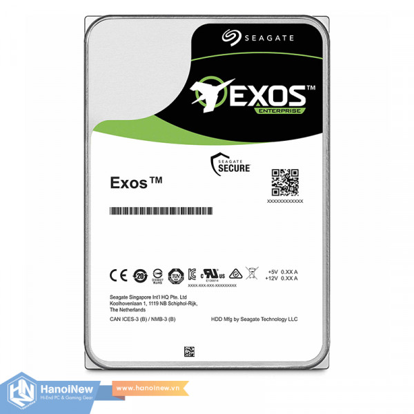 HDD Seagate Exos Enterprise 20TB 3.5 inch - 6Gb/s, 256MB Cache, 7200rpm