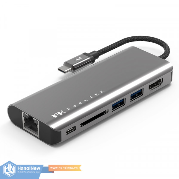 Hub USB-C FeelTek 6 in 1