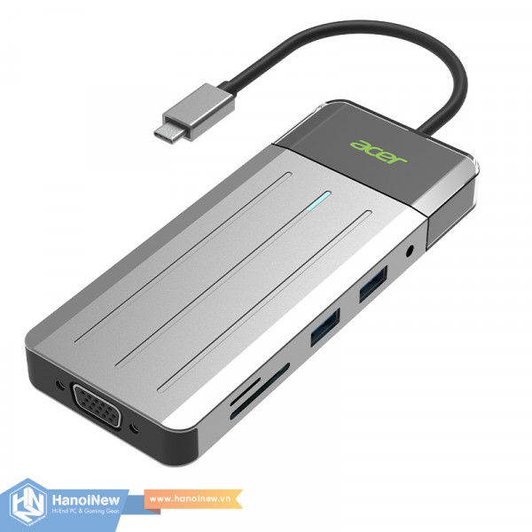 Hub USB-C Acer 9 in 1 Travel Dock