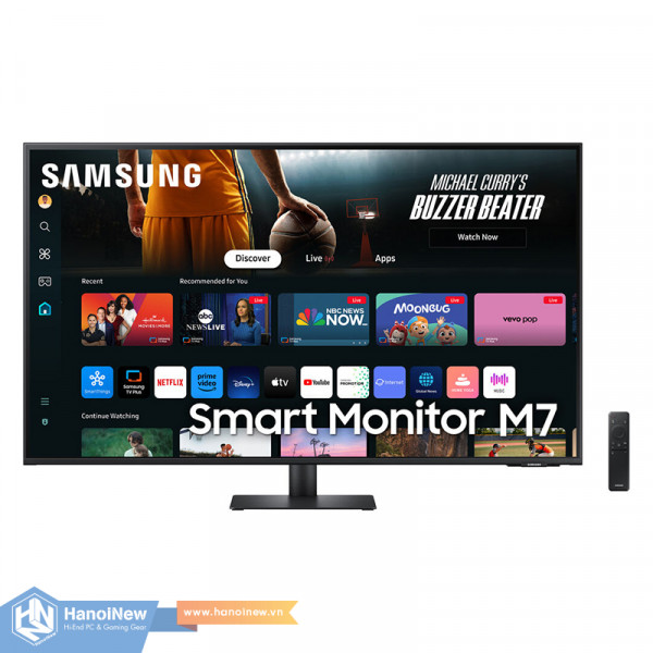 Màn Hình Thông Minh Samsung M7 M70D LS43DM702UEXXV 43 inch UHD VA 60Hz 4ms