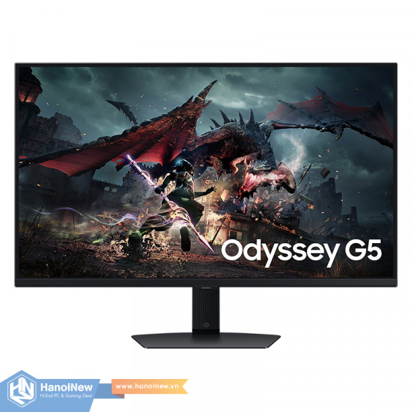 Màn Hình Samsung Odyssey G5 G50D LS27DG502EEXXV 27 inch QHD IPS 180Hz 1ms