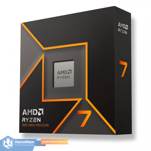 CPU AMD Ryzen 7 9700X (3.8GHz up to 5.5GHz, 8 Cores 16 Threads, 40MB Cache, Socket AMD AM5)