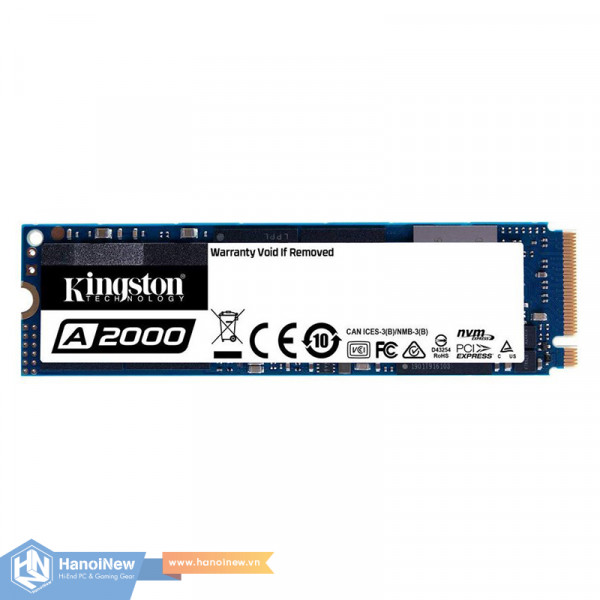 SSD Kingston A2000 250GB M.2 NVMe PCIe Gen 3 x4
