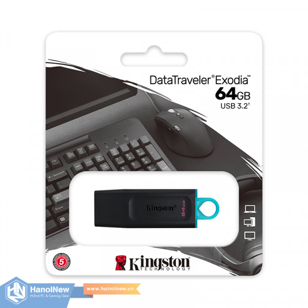 USB Kingston DataTraveler Exodia 64GB