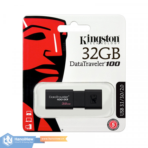 USB Kingston DataTraveler 100 G3 32GB