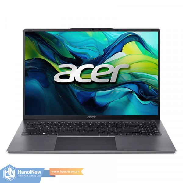 Laptop Acer Aspire Lite AL16-51P-596H NX.KWZSV.002 (Intel Core i5-1235U | 8GB | 512GB | Intel HD | 16 inch WUXGA | Win 11 | Xám)