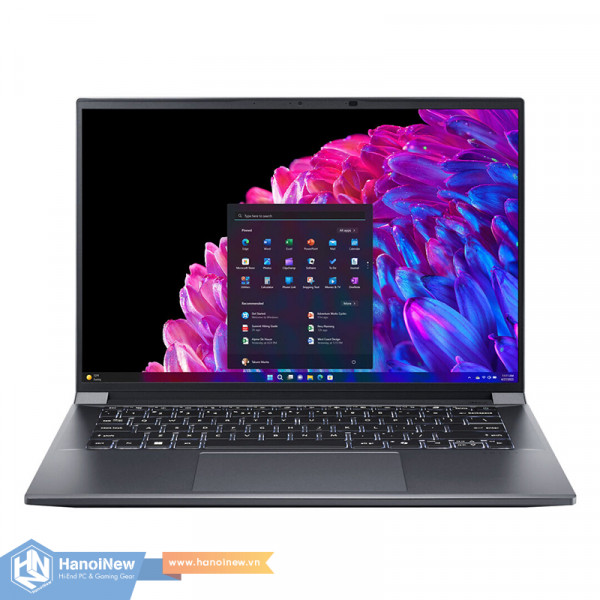 Laptop Acer Swift X 14 AI SFX14-72G-79UW (Intel Core Ultra 7 155H | 32GB | 1TB | RTX 4070 | 14 inch 2.8K OLED | Win 11 | Xám)