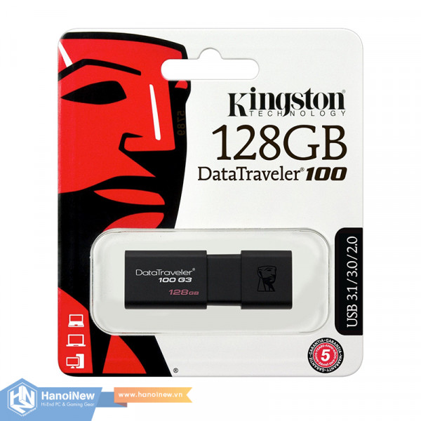 USB Kingston DataTraveler 100 G3 128GB