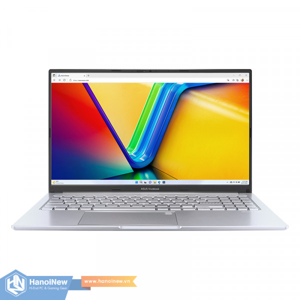 Laptop ASUS Vivobook 15 OLED A1505VA-MA492W (Intel Core i7-13700H | 16GB | 512GB | 15.6 inch 2.8K OLED | Win 11 | Bạc)