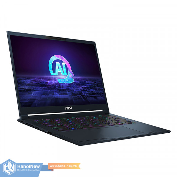 Laptop MSI Stealth 14 AI Studio A1VFG-085VN (Intel Core Ultra 7 155H | RTX 4060 8GB | 14 inch 2.8K OLED | 32GB | 1TB | Win 11 | Đen)