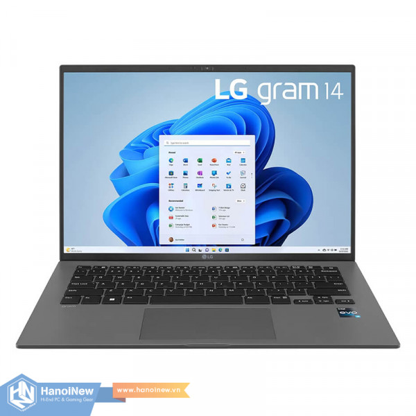 Laptop LG Gram 14ZD90R-G.AX53A5 (Intel Core i5-1340P | 16GB | 256GB | Intel Iris Xe | 14 inch WUXGA | NoOS)