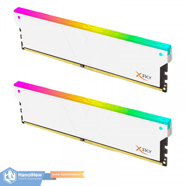 RAM V-Color Manta XSky RGB 32GB (2x16GB) DDR5 6000MHz White