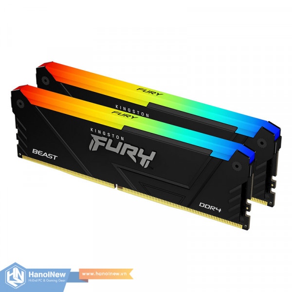 RAM Kingston FURY Beast RGB 64GB (2x32GB) DDR4 3200MHz