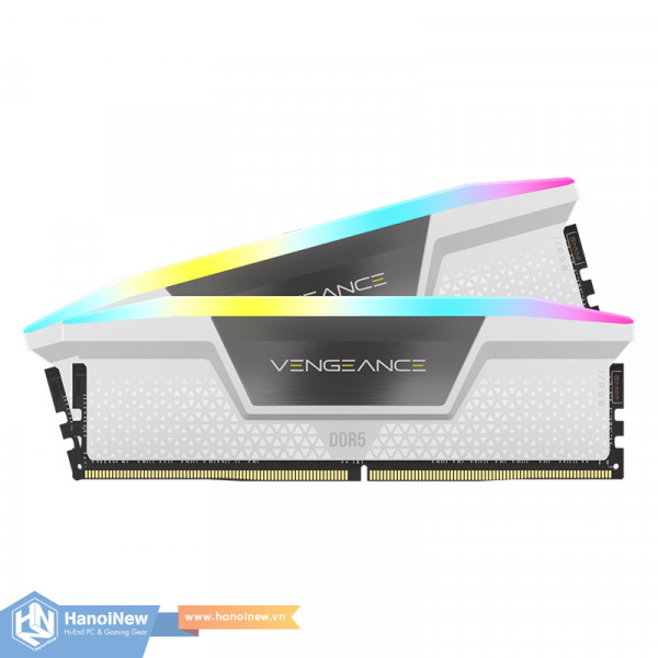 RAM Corsair Vengeance RGB White 64GB (2x32GB) DDR5 6000MHz