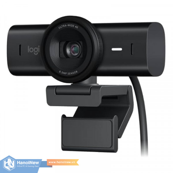 Webcam Logitech Mx Brio 4K Ultra HD Black