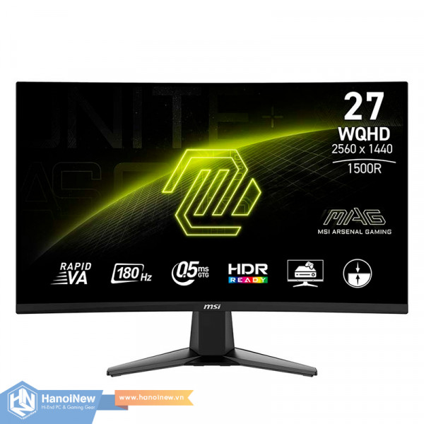 Màn Hình MSI MAG 27CQ6F 27 inch QHD VA 180Hz 0.5ms Curved