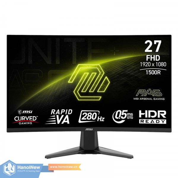 Màn Hình MSI MAG 276CXF 27 inch FHD VA 280Hz 0.5ms Curved