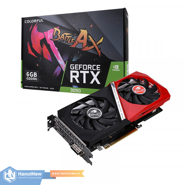 VGA Colorful GeForce RTX 3050 NB DUO 6GB-V