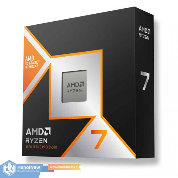 CPU AMD Ryzen 7 9800X3D (4.7GHz up to 5.2GHz, 8 Cores 16 Threads, 104MB Cache, Socket AMD AM5)