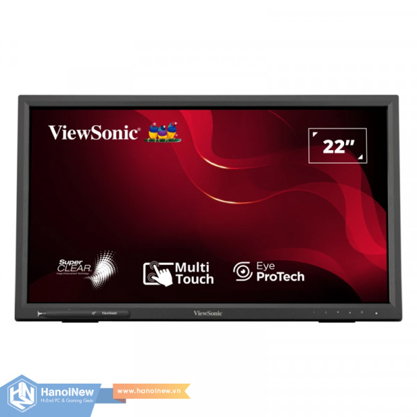 Màn Hình ViewSonic TD2223-2 21.5 inch FHD VA 75Hz 6.5ms Cảm Ứng