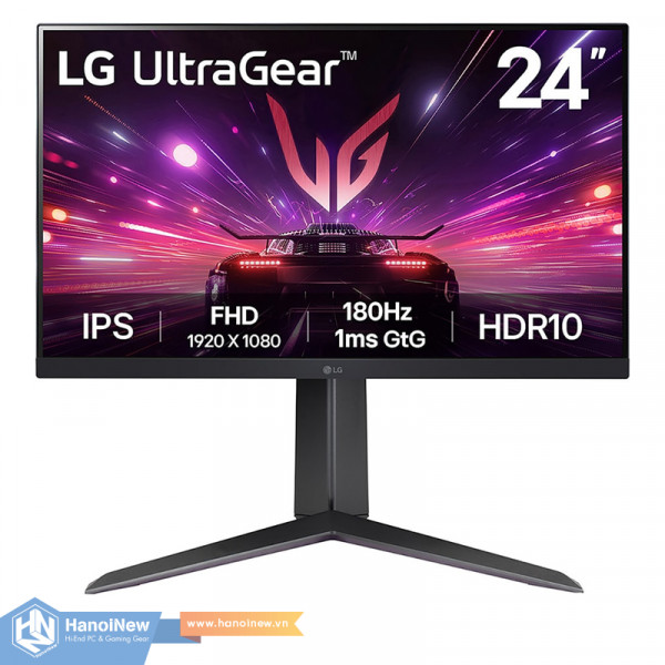 Màn Hình LG UltraGear 24GS65F-B 23.8 inch FHD IPS 180Hz 1ms