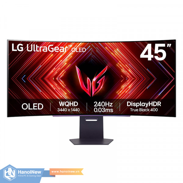 Màn Hình LG UltraGear 45GS95QE-B 44.5 inch WQHD OLED 240Hz 0.03ms Curved