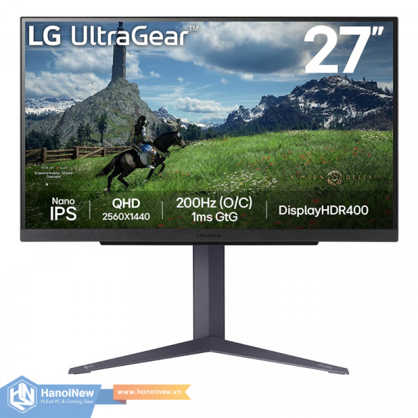 Màn Hình LG UltraGear 27GS85Q-B 27 inch QHD IPS 200Hz 1ms