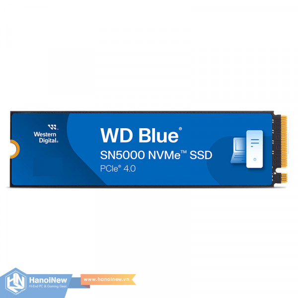 SSD WD Blue SN5000 500GB M.2 NVMe PCIe Gen 4 x4