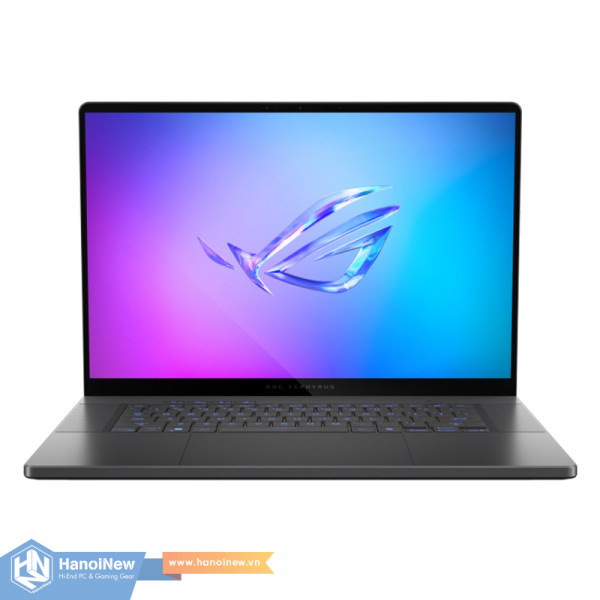 Laptop ASUS ROG Zephyrus G16 GA605WI-QR156WS (Ryzen AI 9 HX 370 | RTX4070 | 16 inch WQXGA | 32GB | 1TB | Win 11 Home + Office | Xám)