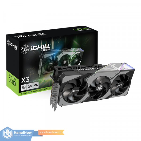 VGA INNO3D GeForce RTX 5080 iCHILL X3