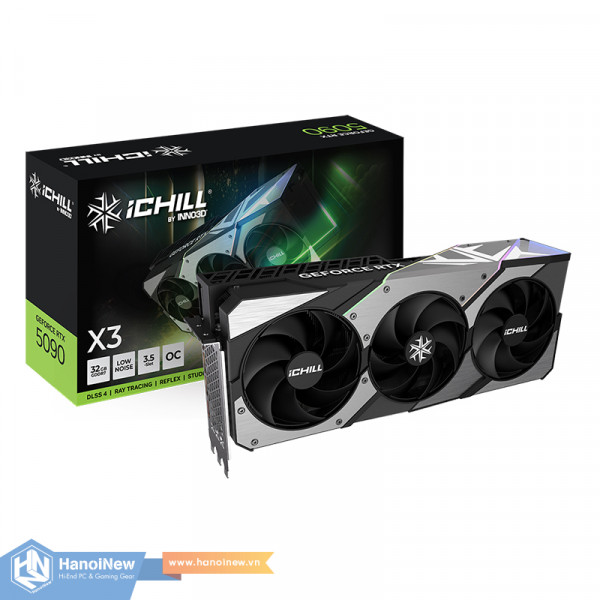 VGA INNO3D GeForce RTX 5090 iCHILL X3