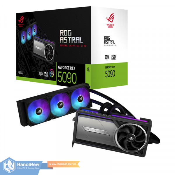 VGA ASUS ROG Astral LC GeForce RTX 5090 32GB GDDR7