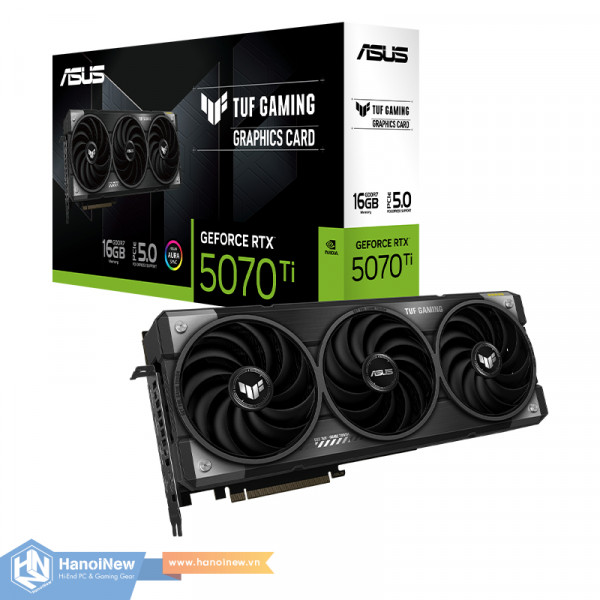 VGA ASUS TUF Gaming GeForce RTX 5070 Ti 16GB GDDR7