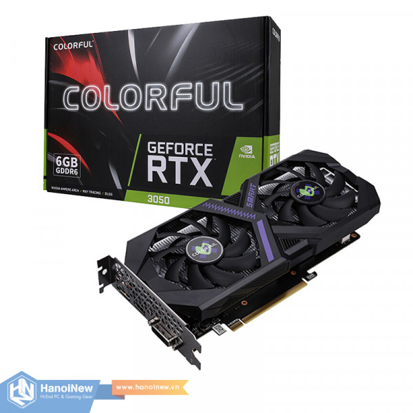 VGA Colorful GeForce RTX 3050 6GB-V