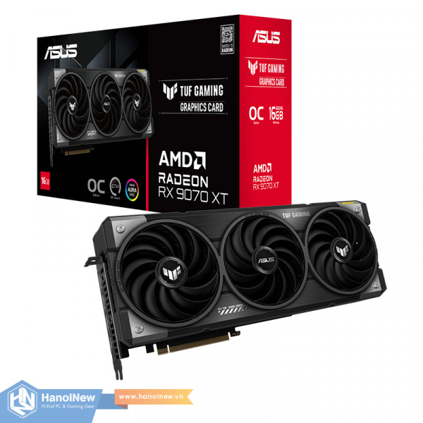 VGA ASUS TUF Gaming Radeon RX 9070 XT OC Edition 16GB GDDR6