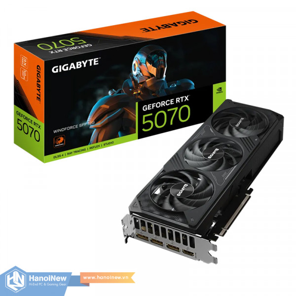 VGA GIGABYTE GeForce RTX 5070 WINDFORCE SFF 12G