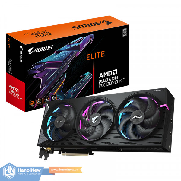 VGA GIGABYTE AORUS Radeon RX 9070 XT ELITE 16G