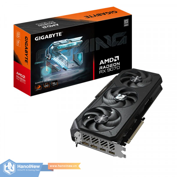 VGA GIGABYTE Radeon RX 9070 GAMING OC 16G