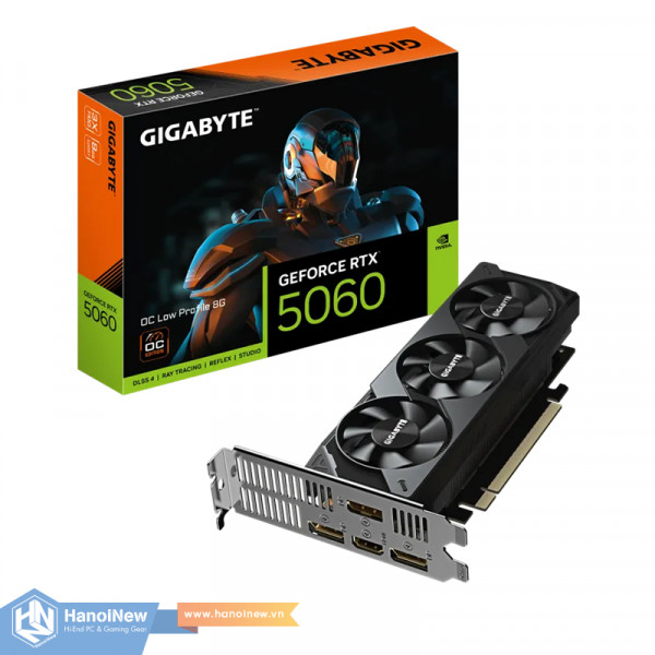 VGA GIGABYTE GeForce RTX 5060 OC Low Profile 8G