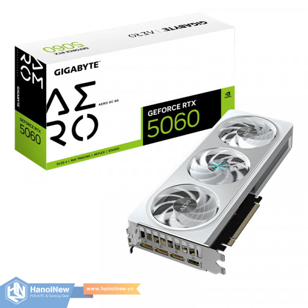 VGA GIGABYTE GeForce RTX 5060 AERO OC 8G